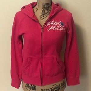 Metal Mulisha zip up hoodie.